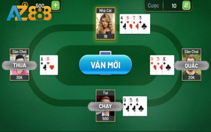 Xì dách online tại AZ888 trả thưởng cao hơn so với truyền thống